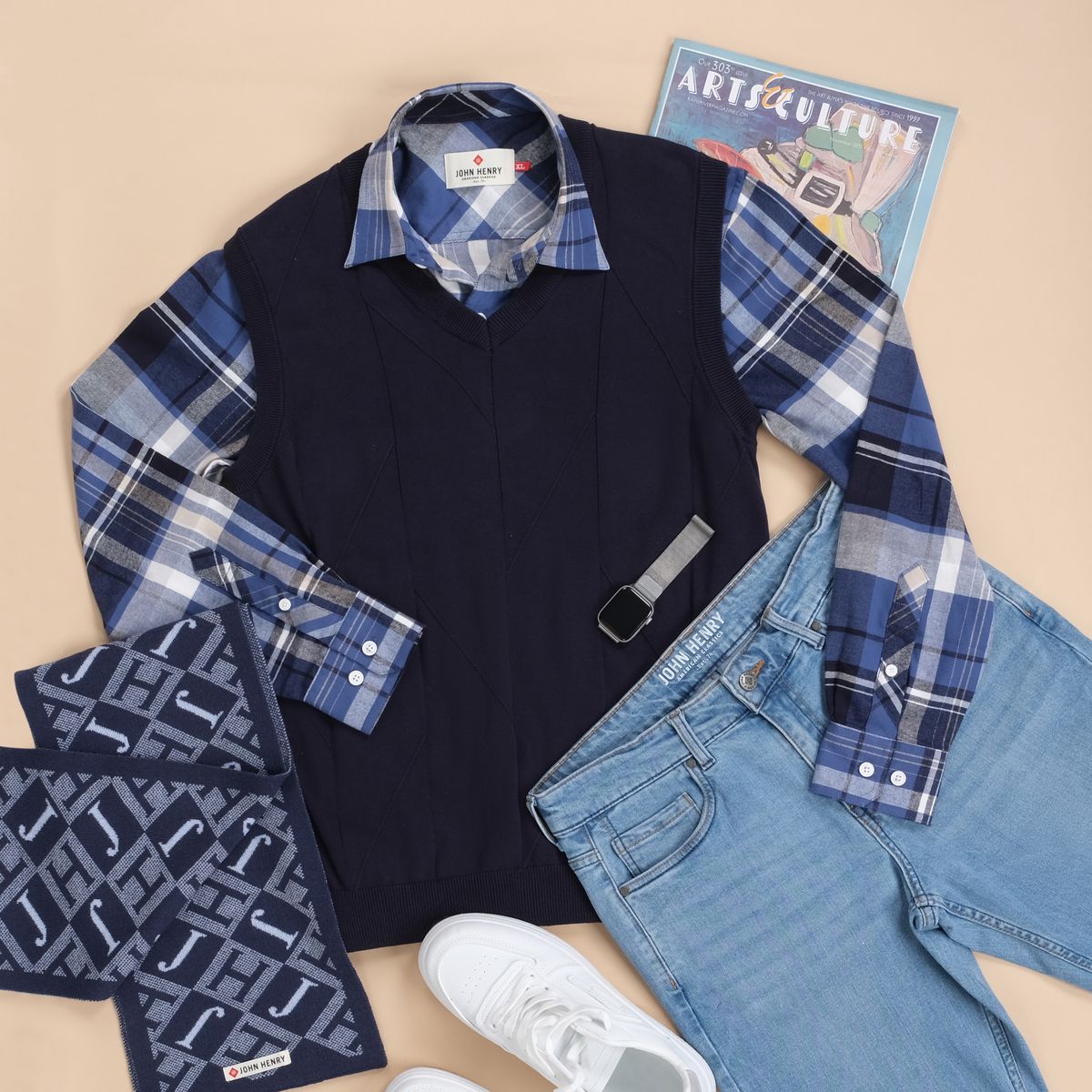 Linen Button-Up Shirt